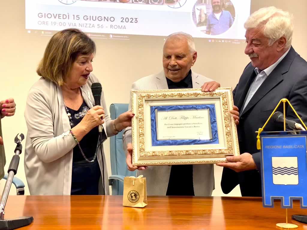 Filippo Martino - Award Lucani Insigni  (2023)